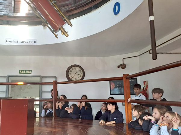 Visita al observatorio astronómico