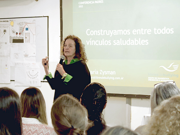 Charla sobre convivencia escolar