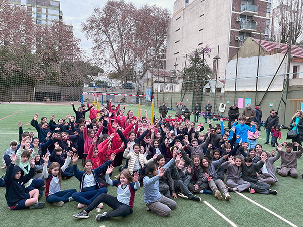Encuentro de mini-handball