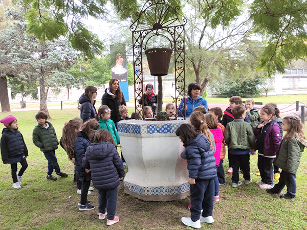 Las salas de 5 visitaron el Museo Saavedra