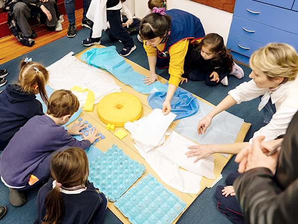 Actos del Día de la Bandera en el Nivel Inicial