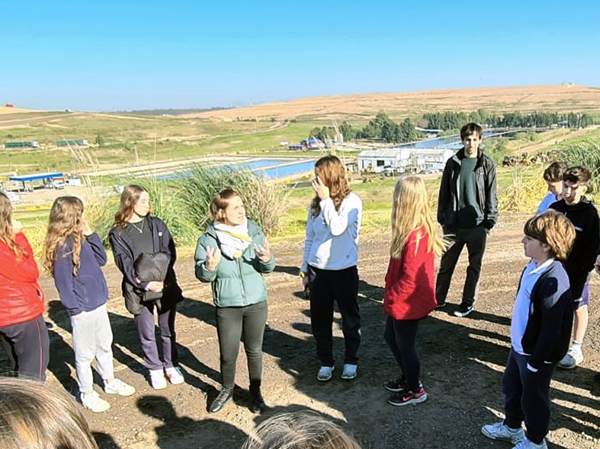 Visita al complejo del CEAMSE