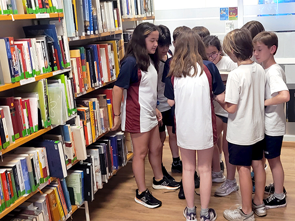 Visita a la biblioteca del Goethe Institut