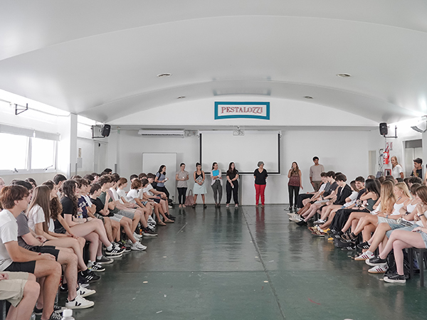 Desayuno de bienvenida para 5° año