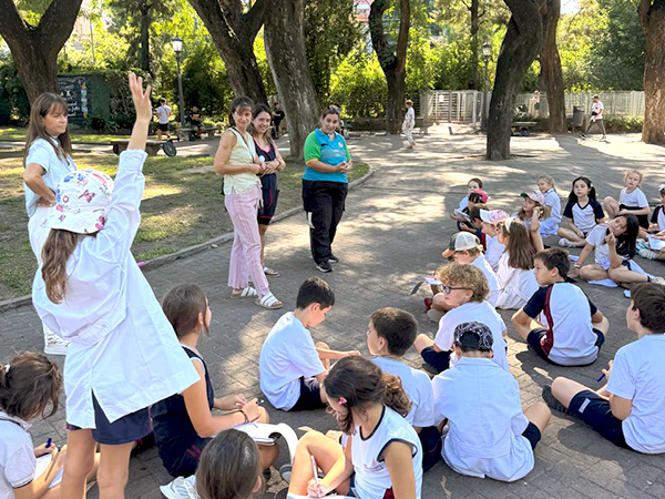 Salida educativa a la Plaza Castelli