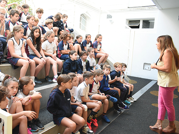 Encuentro de convivencia en 4º grado