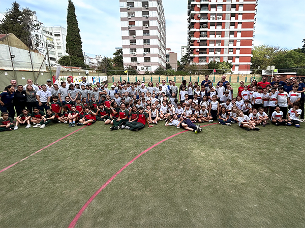 Primer encuentro de minivoley