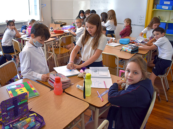 Inicio del ciclo lectivo en el Nivel Primario