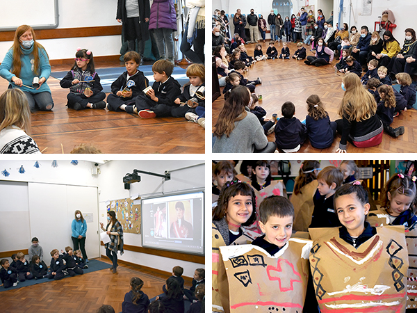 Las salas de 5 festejaron el 25 de mayo