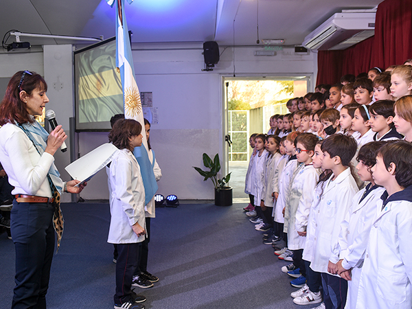 Homenaje a Manuel Belgrano. 