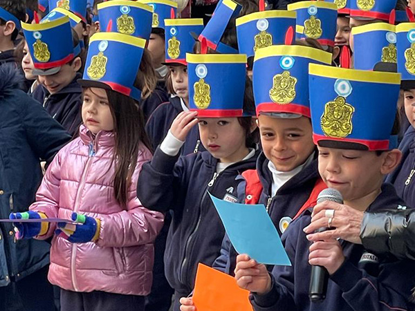 Primer grado homenajeó a San Martín