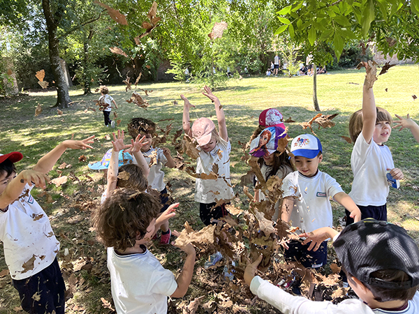 Día de la naturaleza de las salas de 3 y 4