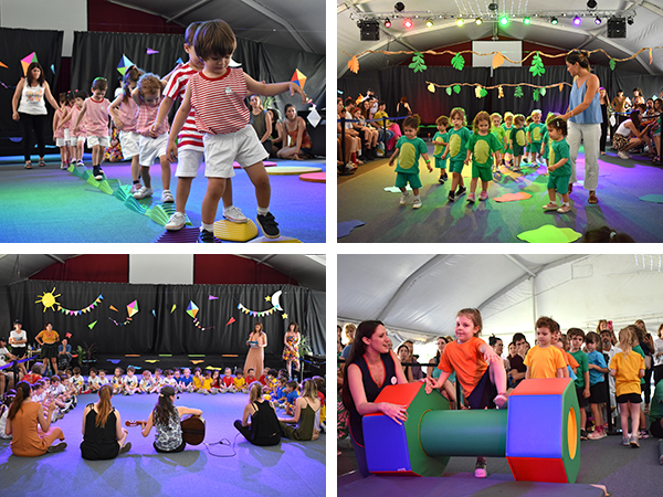 Fiestas de fin de año de las salas de 2, 3 y 4