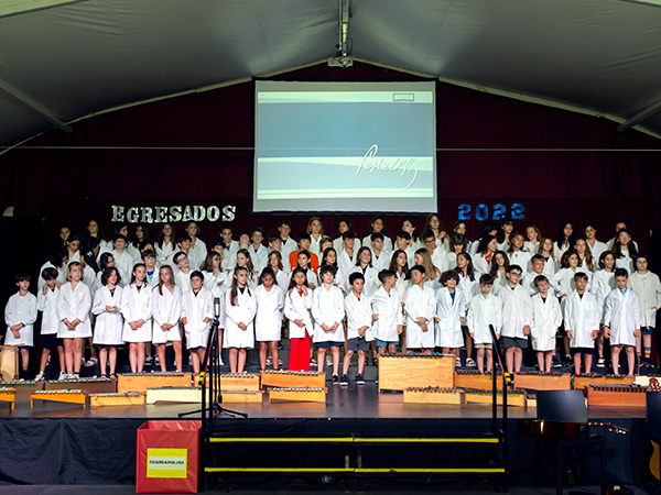 Acto académico de 6° grado